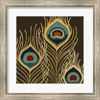 Framed Peacock Trilogy I