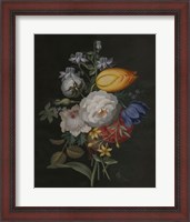 Framed Dramatic Bouquet III