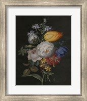 Framed Dramatic Bouquet III