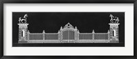 Framed Graphic Palace Gate II