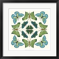 Butterfly Tile I Framed Print