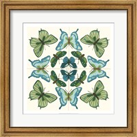 Framed Butterfly Tile III