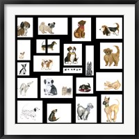 Framed Doggie Grid