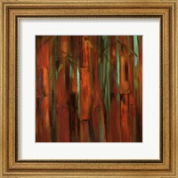 Framed Sunset Bamboo I