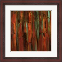 Framed Sunset Bamboo I