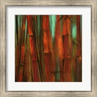 Framed Sunset Bamboo II