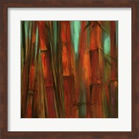 Framed Sunset Bamboo II