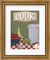 Framed Cook's Kitchen