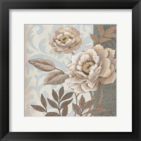 Framed Small Parisian Peony I