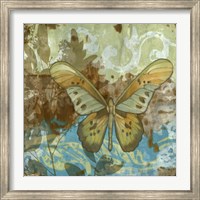 Framed Rustic Butterfly II