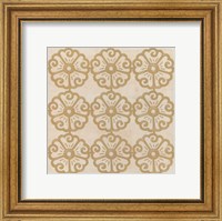 Framed Floral Trellis I