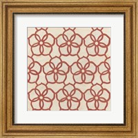 Framed Floral Trellis II