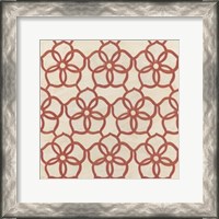 Framed Floral Trellis II