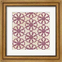 Framed Floral Trellis IV