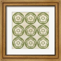 Framed Floral Trellis VII