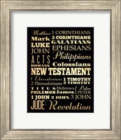Framed New Testament