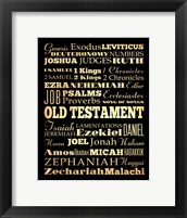 Framed Old Testament