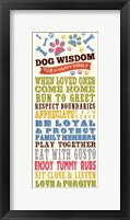 Framed Dog Wisdom-Happy Family