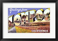 Framed Greetings from Lompoc California