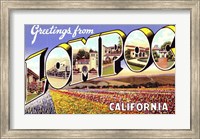 Framed Greetings from Lompoc California