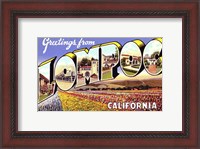 Framed Greetings from Lompoc California