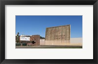 Framed Valley Drive-in Theater in Lompoc, California