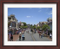 Framed Disneyland Main Street