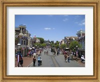 Framed Disneyland Main Street