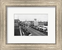 Framed Downtown Anaheim 1932