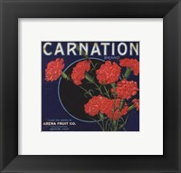 Framed Carnation Brand Oranges, Anaheim