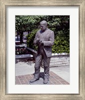 Framed Statue of William Sidney Porter in Greensboro, North Carolina