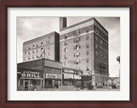 Framed O. Henry Hotel, Greensboro, Guilford County, NC
