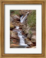Framed Skinny Dip Falls in Western North Carolina
