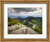 Framed Blue Ridge Parkway Craggy Gardens Scenic Mountains Asheville NC