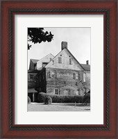 Framed Salem College, Old Chapel Annex, 601 South Church Street, Winston-Salem, Forsyth County, NC