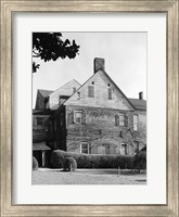 Framed Salem College, Old Chapel Annex, 601 South Church Street, Winston-Salem, Forsyth County, NC