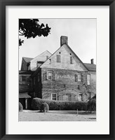 Framed Salem College, Old Chapel Annex, 601 South Church Street, Winston-Salem, Forsyth County, NC