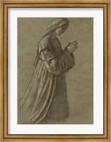 Framed Study of the Virgin