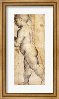 Framed Study for the Figure of the Infant Saint John the Baptist