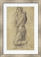 Framed Study of Saint Francis