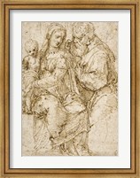 Framed Holy Family