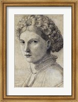 Framed Portrait of a Young Woman