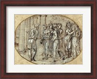 Framed Odysseus and the Daughters of Lycomedes