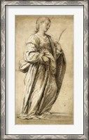 Framed Saint Lucy