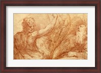 Framed Studies of Saints John the Baptist and Jerome