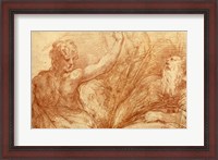 Framed Studies of Saints John the Baptist and Jerome