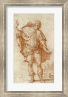 Framed Study of a Male Figure