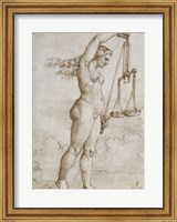 Framed Allegory of Justice
