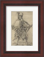 Framed Officer of the Rank of "Oberster Feldprofoss" in the Imperial Army