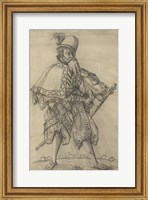 Framed Officer of the Rank of "Oberster Feldprofoss" in the Imperial Army